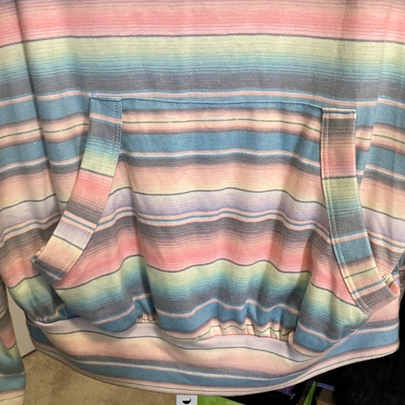 Wildfox Multicolor Striped Hoodie - Picture 3 of 7